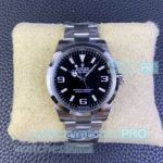 Clean Factory Replica Rolex Explorer I Stainless Steel Black Dial Watch 36MM